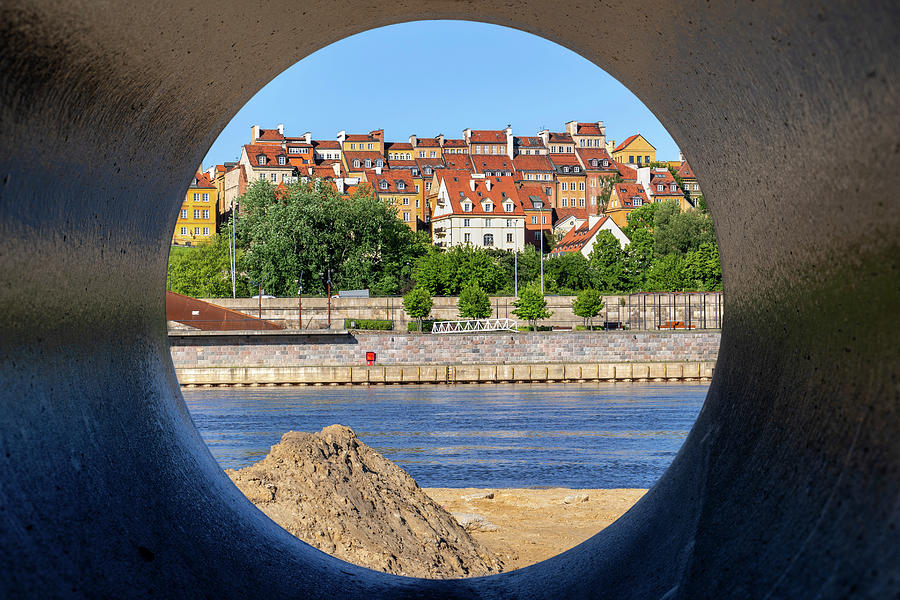 Warsaw City From Different Perspective Photograph by Artur Bogacki