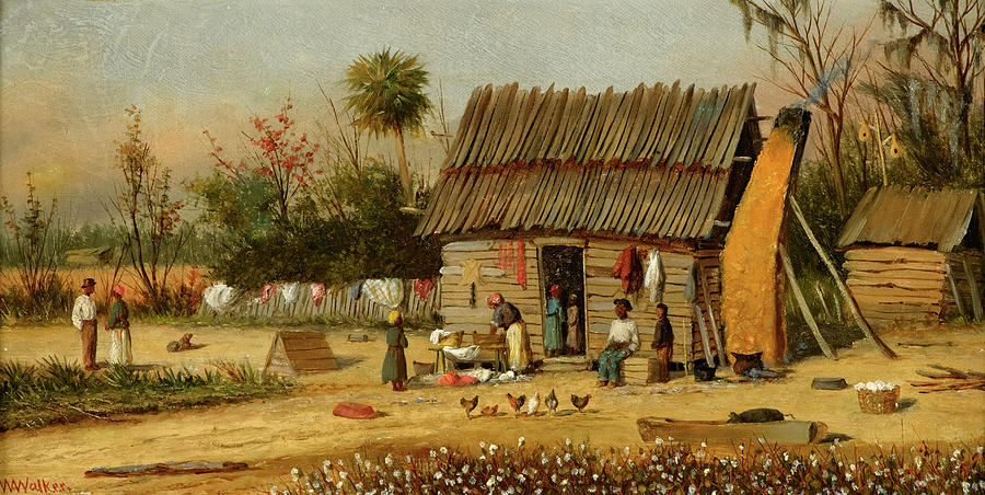 Wash Day, 1890 Painting by William Aiken Walker - Pixels