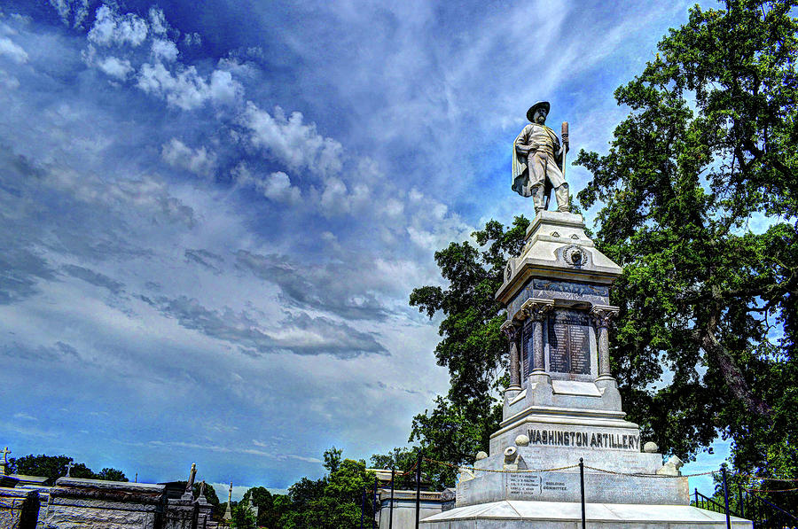 Washington Artillery Monument Photograph by Jon Herrera