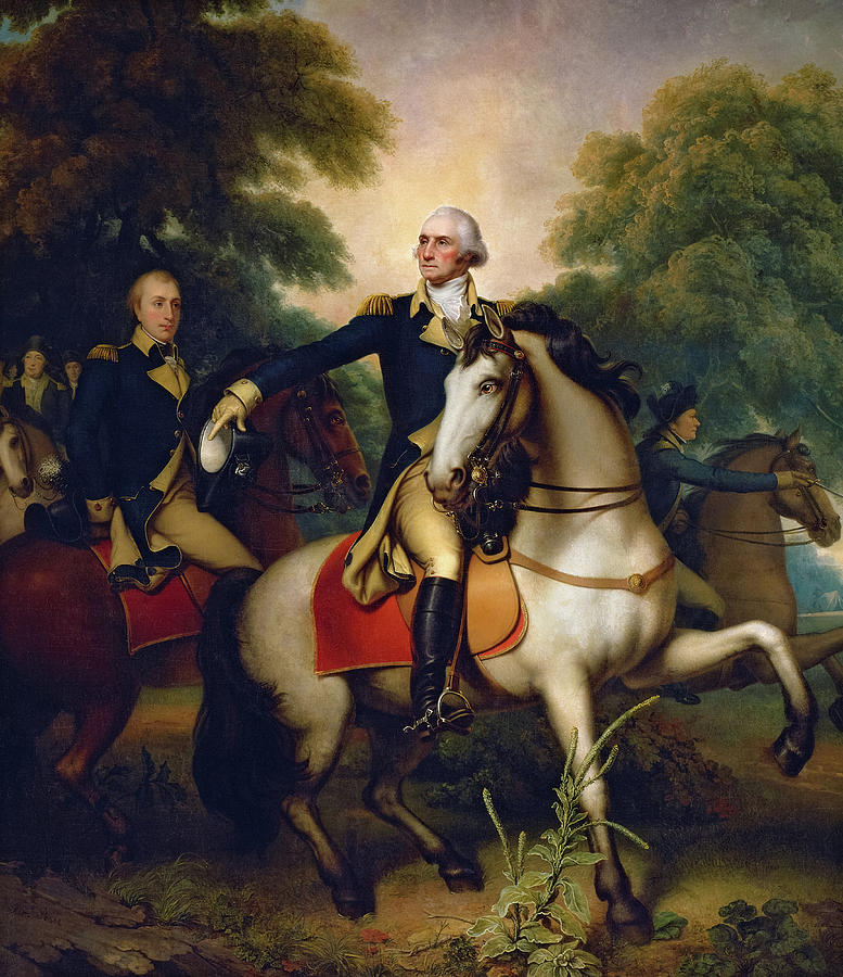 Rembrandt Peale Painting - Washington before Yorktown, 1825 by Rembrandt Peale