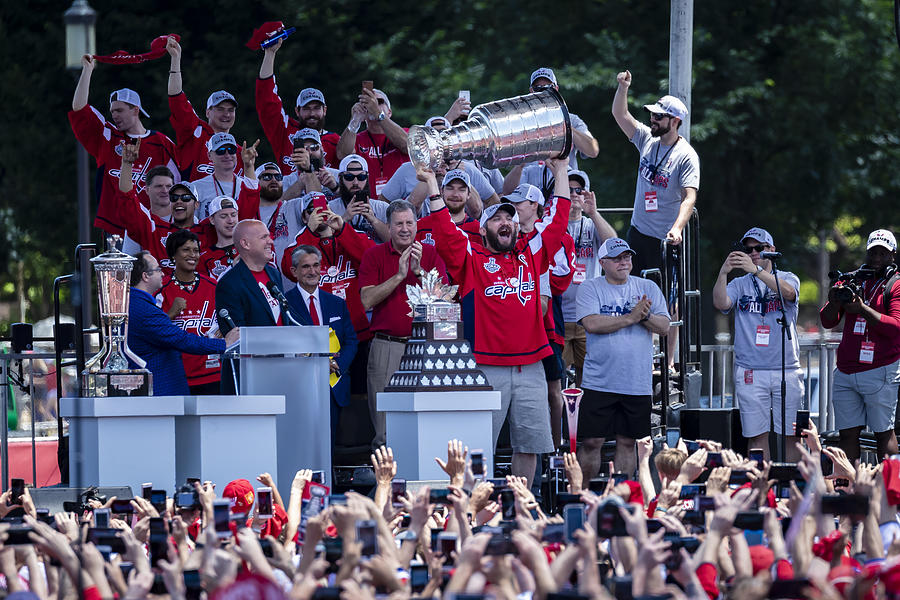 Washington Capitals Victory Parade And Rally Photograph by Scott Taetsch