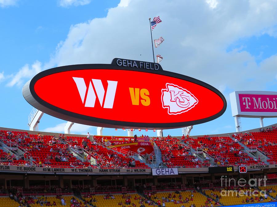 Washington Commanders VS Kansas City Chiefs Photograph by Luke