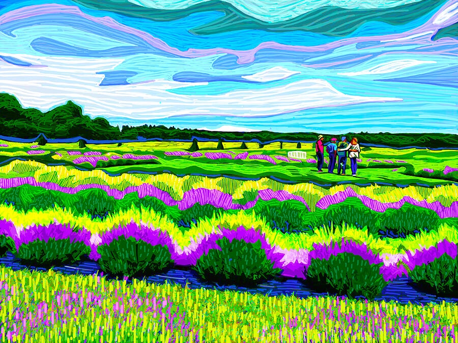 Washington Island Painting by Rod Whyte Washington Island Painting by Rod Whyte
