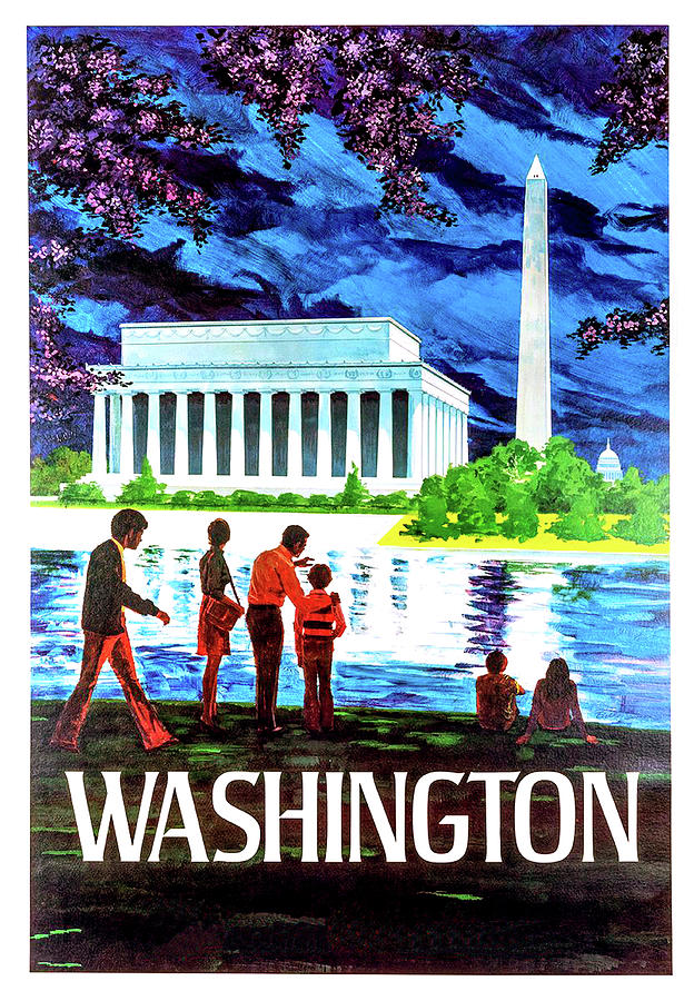 Washington Digital Art by Long Shot