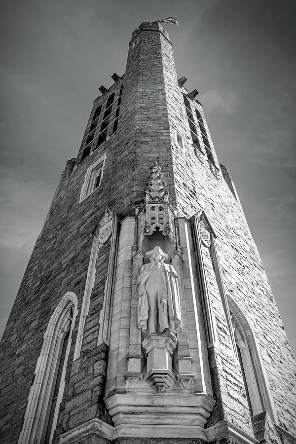 Washington Memorial Chapel Bell Tower BW Photograph by Kristia Adams