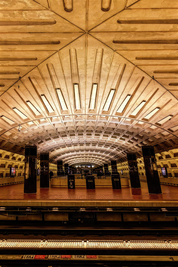Washington Metro DC  Station Photograph by Susan Candelario