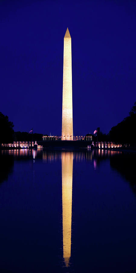 Washington Monument Photograph - Washington Monument At Night by Douglas Taylor