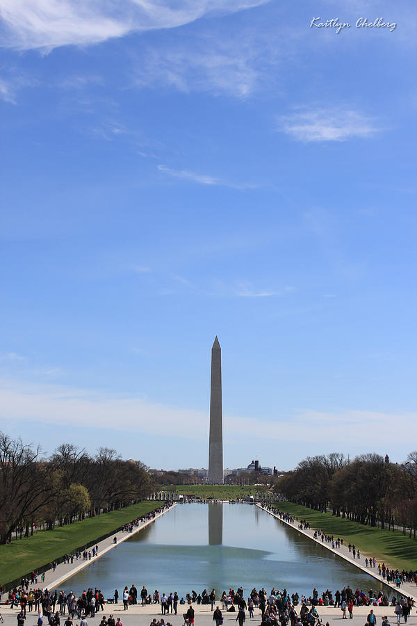 Washington Monument Reflecting Pool Photograph By Kaitlyn Chelberg