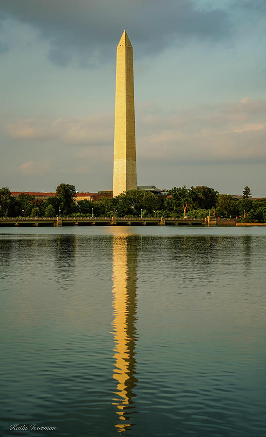 Washington Monument Reflections Photograph by Kathi Isserman