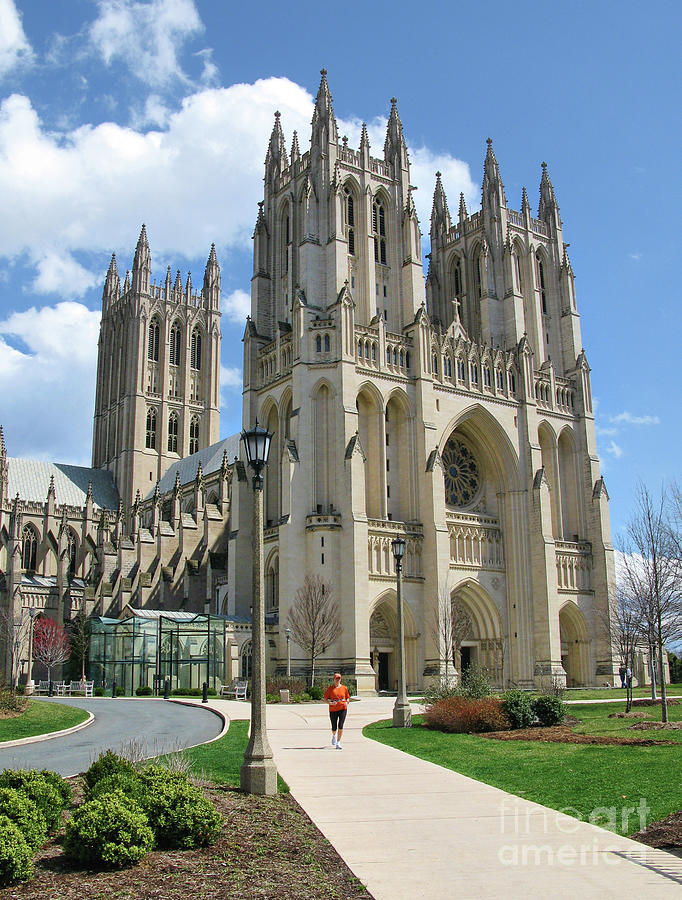 Washington National Cathedral  2544 Photograph by Jack Schultz