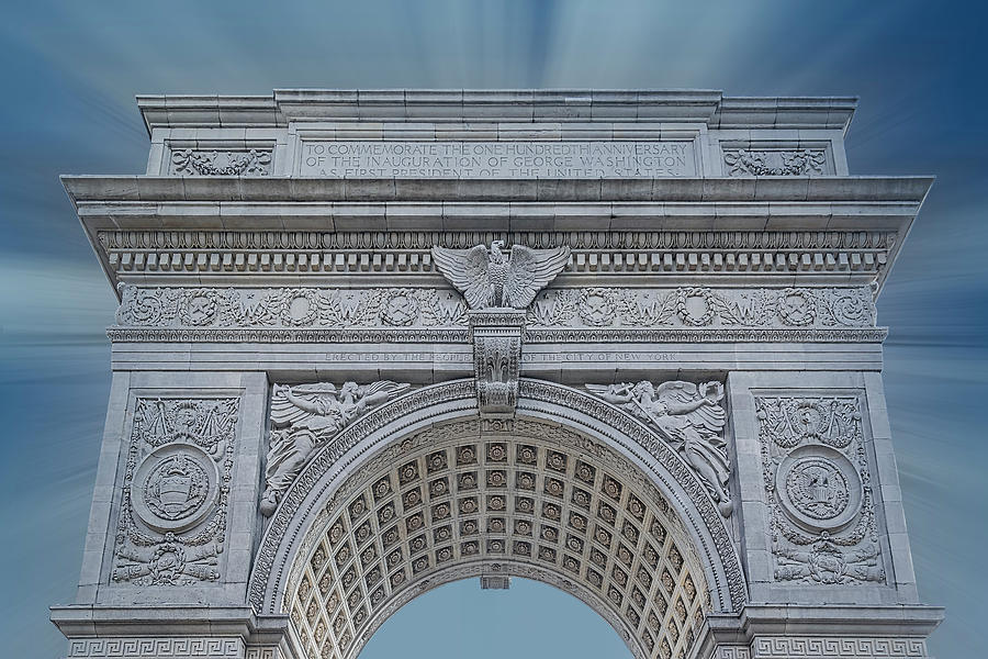 Washington Square Arch  Photograph by Susan Candelario