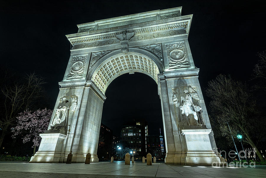 Washington Square Arch The North Face Photograph by Stef Ko