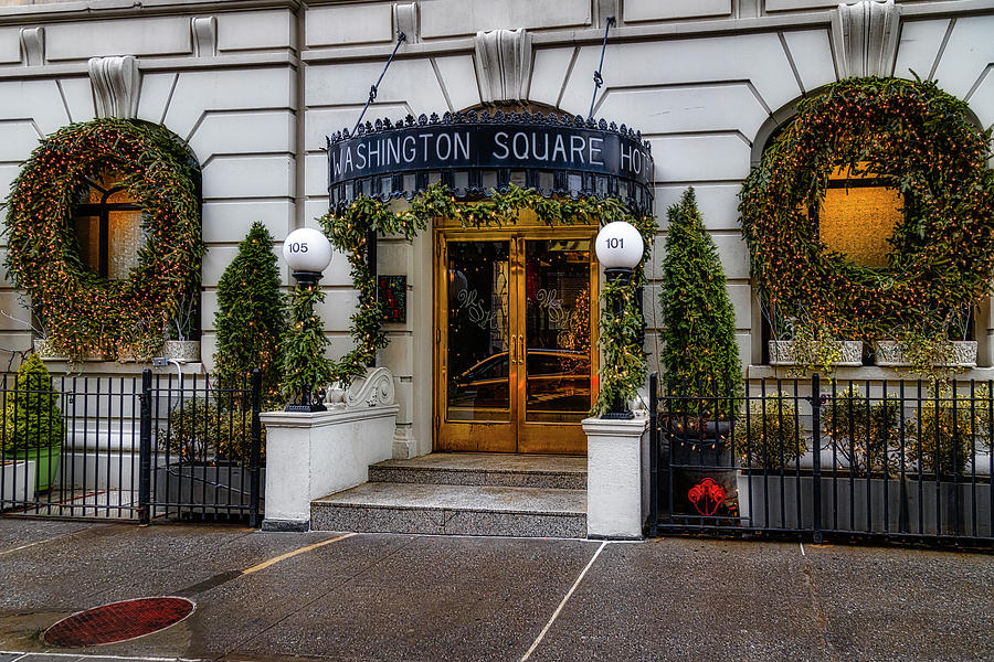 Washington Square Hotel NYC Photograph by Susan Candelario
