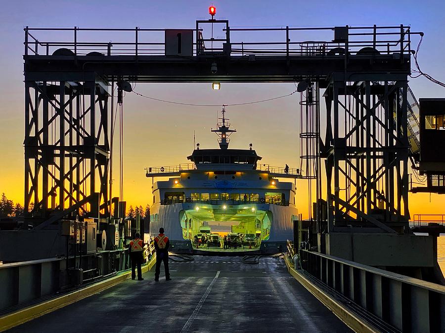 Washington State Ferry 2 Photograph by Jerry Abbott Fine Art America