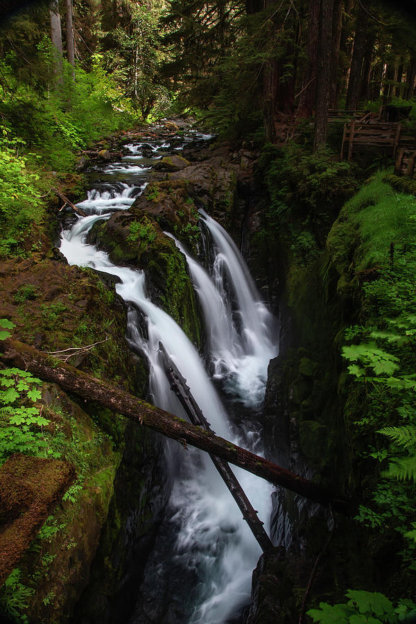 Washington State Waterfalls Photograph by Larry Marshall