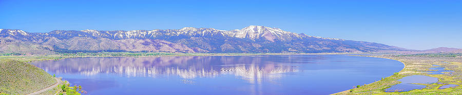 Washoe Valley Overlook Panoramic Photograph by Scott McGuire