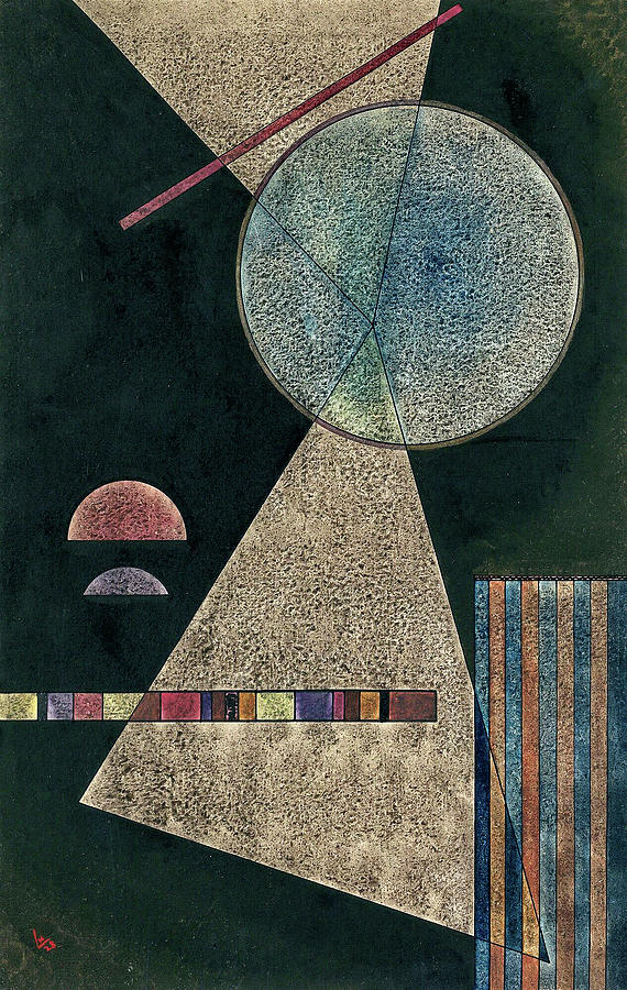 Wassily Kandinsky 1866 1944 Treffpunkt Meeting Point Painting