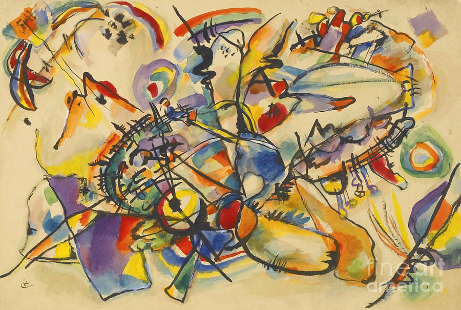 Wassily Kandinsky Abstract Artform Digital Art by Alinas Watson - Fine ...