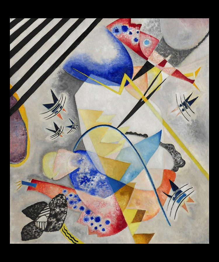 Wassily Kandinsky - White Center1 Digital Art By Matikids Classic 