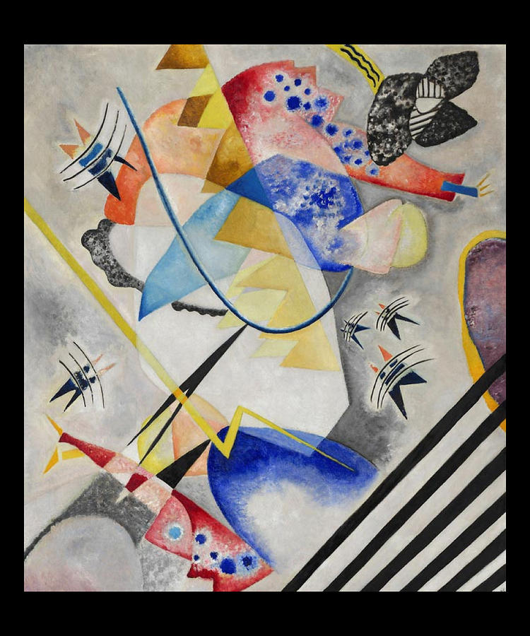 Wassily Kandinsky - White Center3 Digital Art by MatiKids Classic - Pixels