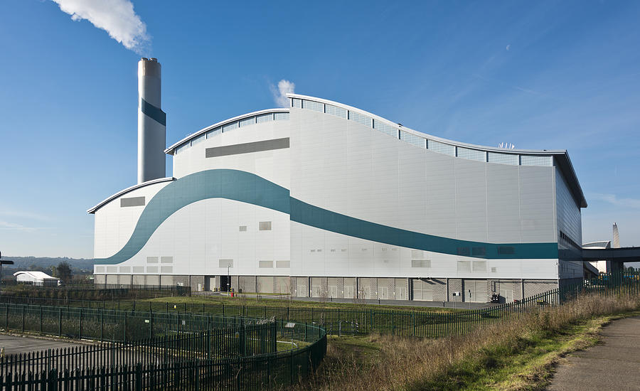 Waste Incinerator Photograph by Chris Mansfield