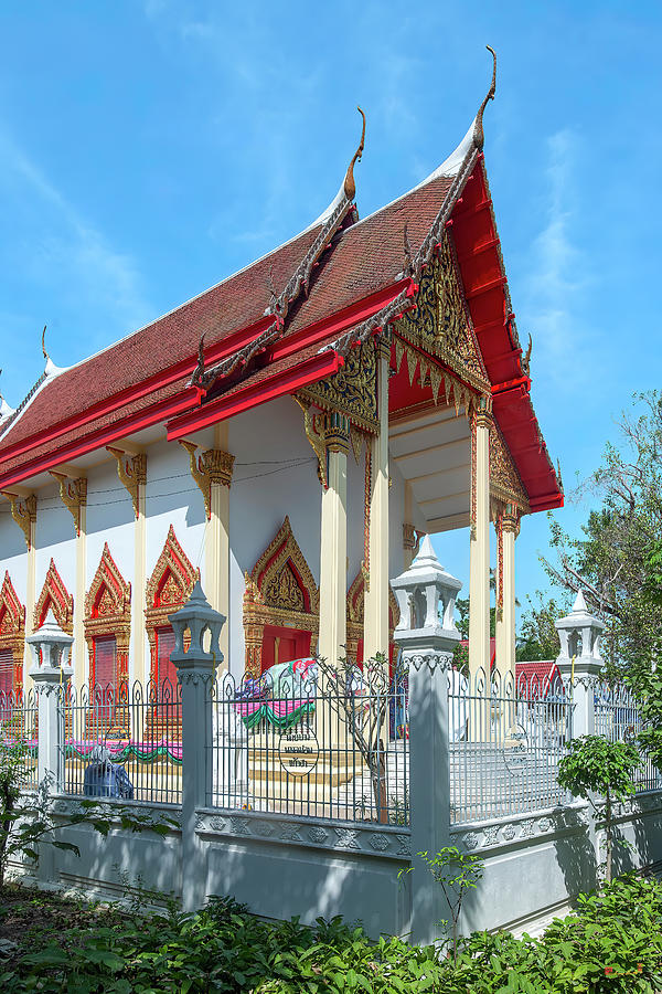 Wat Bang Bua Thong Phra Ubosot DTHNB0059 Photograph by Gerry Gantt