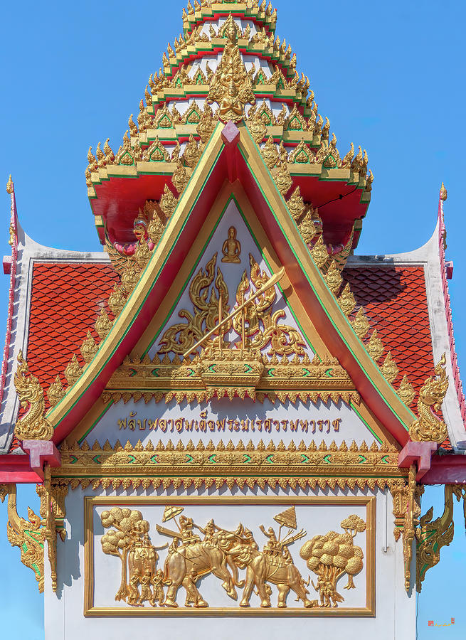 Wat Bang Pho Omawat King Naresuan Memorial DTHB2413 Photograph by Gerry Gantt