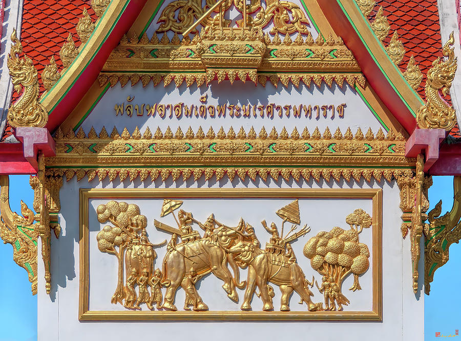 Wat Bang Pho Omawat King Naresuan Memorial DTHB2414 Photograph by Gerry Gantt
