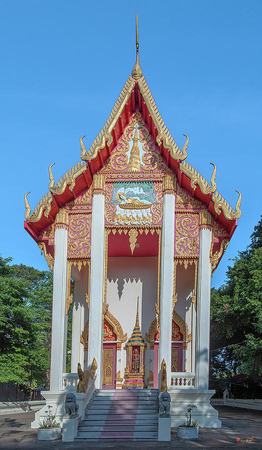 Wat Burapa Ubosot DTHU400 Photograph by Gerry Gantt
