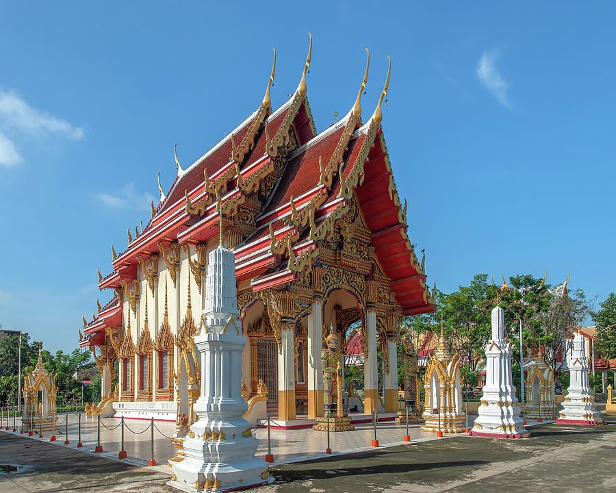 Wat Chai Mongkhon Phra Ubosot DTHSP0171 Photograph by Gerry Gantt