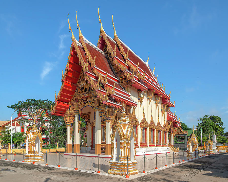 Wat Chai Mongkhon Phra Ubosot DTHSP0172 Photograph by Gerry Gantt