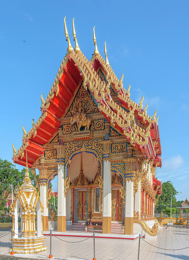 Wat Chai Mongkhon Phra Ubosot DTHSP0173 Photograph by Gerry Gantt