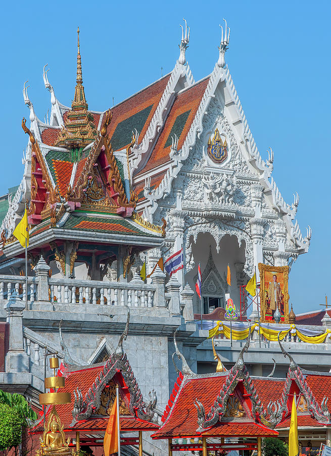 Wat Hua Lamphong Phra Wihan DTHB0943 Photograph by Gerry Gantt