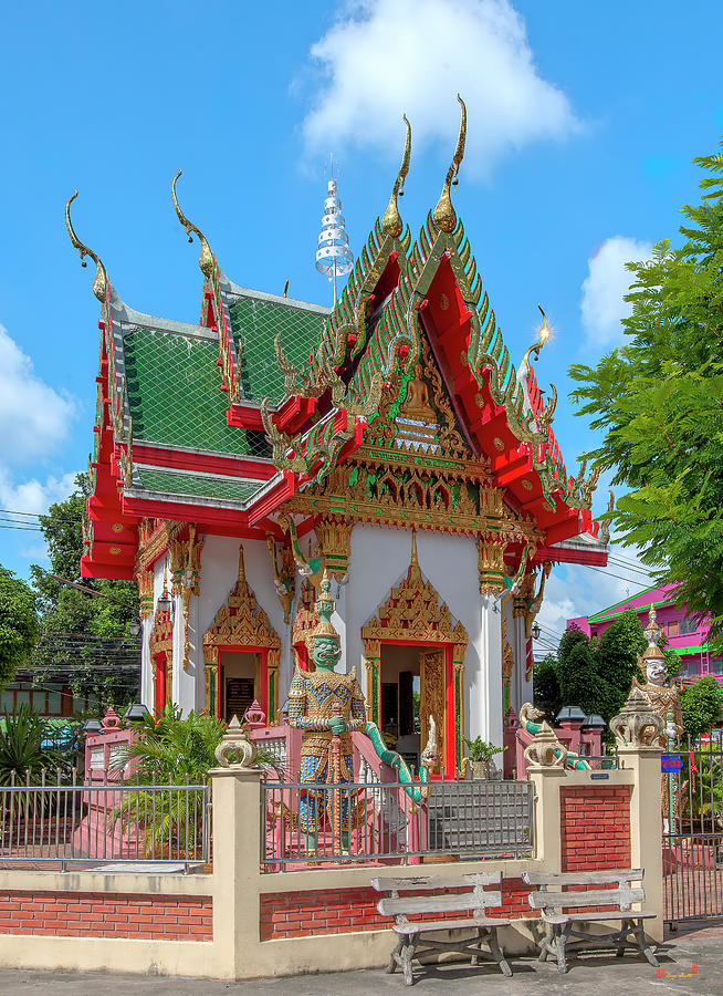 Wat Liab Ratbamrung Wihan Luang Pho Ko DTHB2359 Photograph by Gerry Gantt
