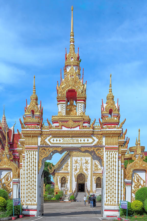 Wat Mahathat Temple Gate DTHNP0171 Photograph by Gerry Gantt
