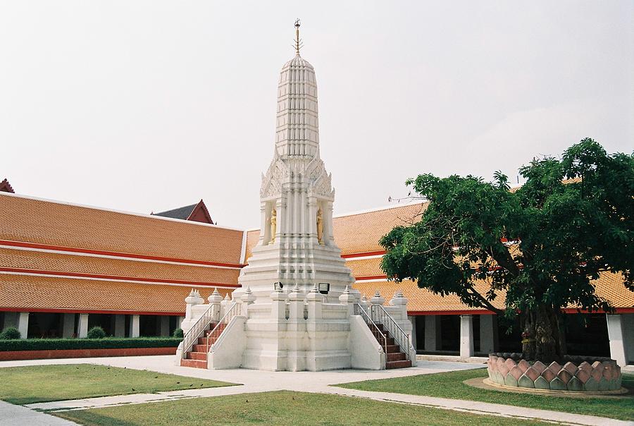 Wat Mahathat Yuwaratrangsarit, Bangkok Temple, Thailand Photograph by Seiman Choi photography