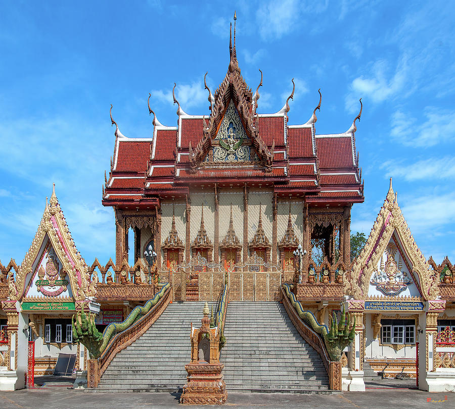 Wat Mai Amphawan Phra Ubosot DTHNR0272 Photograph by Gerry Gantt