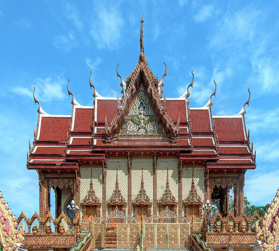 Wat Mai Amphawan Phra Ubosot DTHNR0276 Photograph by Gerry Gantt