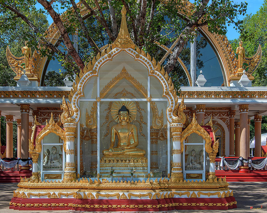 Wat Nong Bua Buddha Image Shrine DTHU1282 Photograph by Gerry Gantt