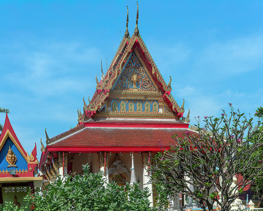 Wat Pho Phra Ubosot DTHCB0318 Photograph by Gerry Gantt