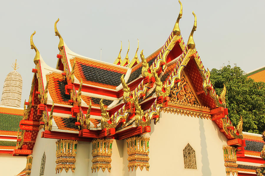 Wat Pho Temple Photograph by Josu Ozkaritz