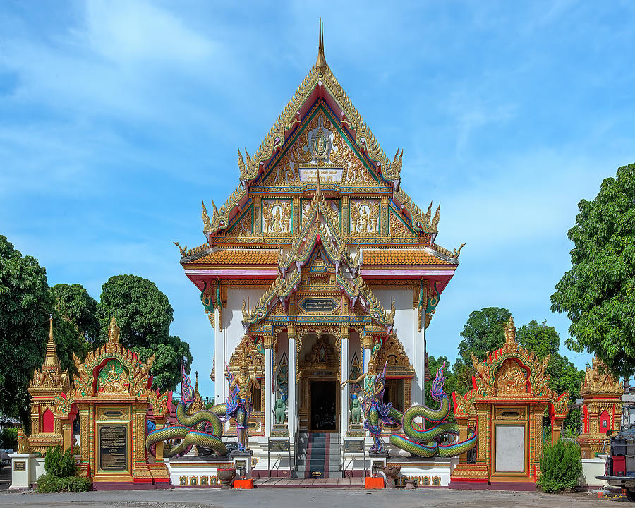 Wat Phra In Plaeng Phra Ubosot DTHNP0176 Photograph by Gerry Gantt