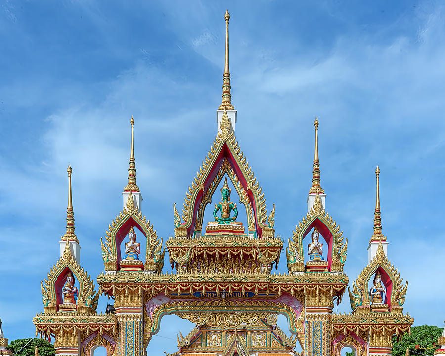 Wat Phra In Plaeng Temple Gate DTHNP0212 Photograph by Gerry Gantt