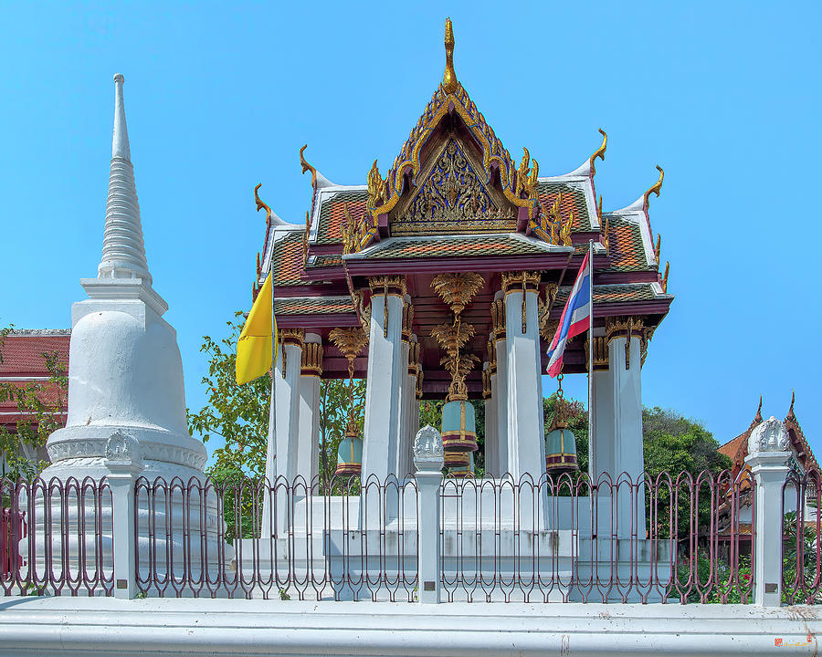 Wat Rakhang Khositaram Bell Pavilion DTHB1381 Photograph by Gerry Gantt