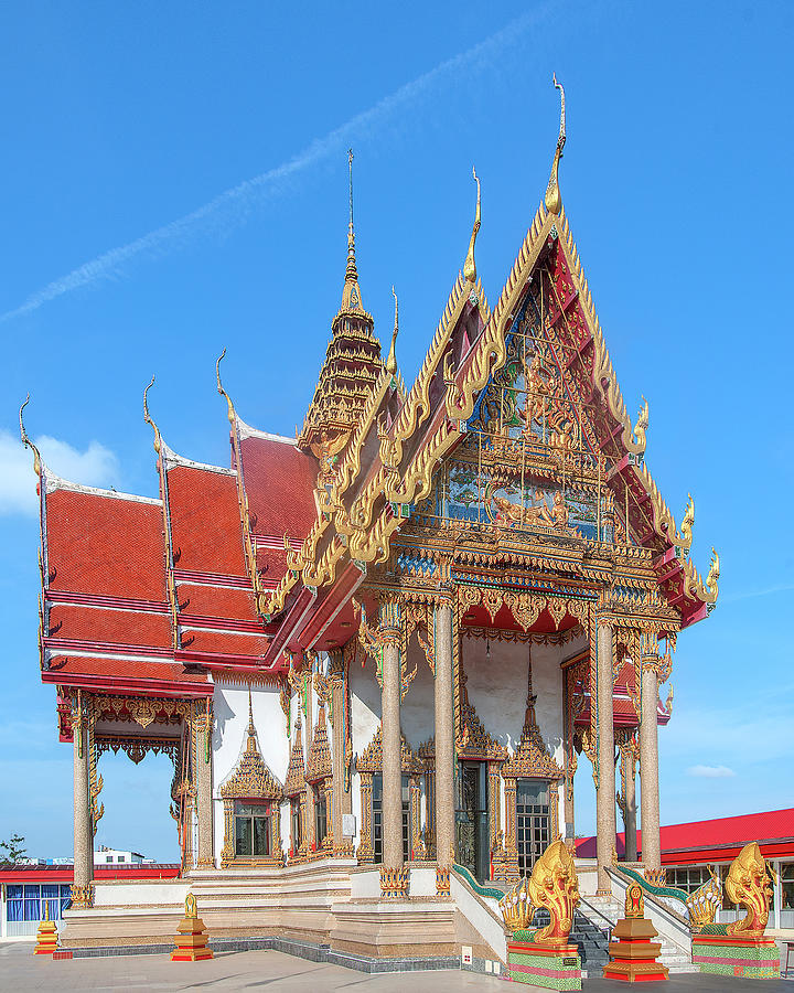Wat Sakae Phra Ubosot DTHNR0148 Photograph by Gerry Gantt