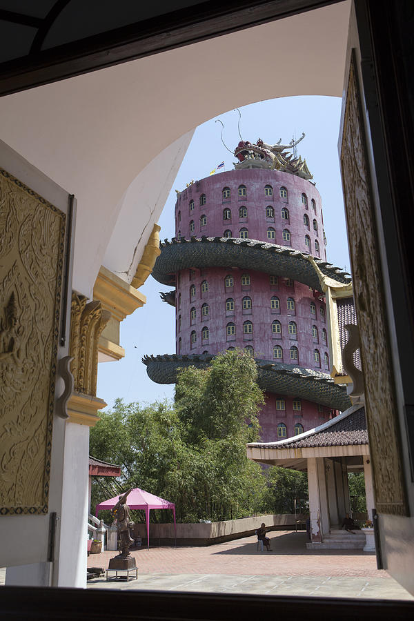 Wat Sampran Dragon Temple Photograph by Igor Bilic
