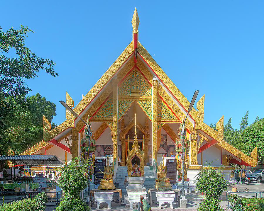 Wat Si Pradu Phra Ubosot DTHU1405 Photograph by Gerry Gantt