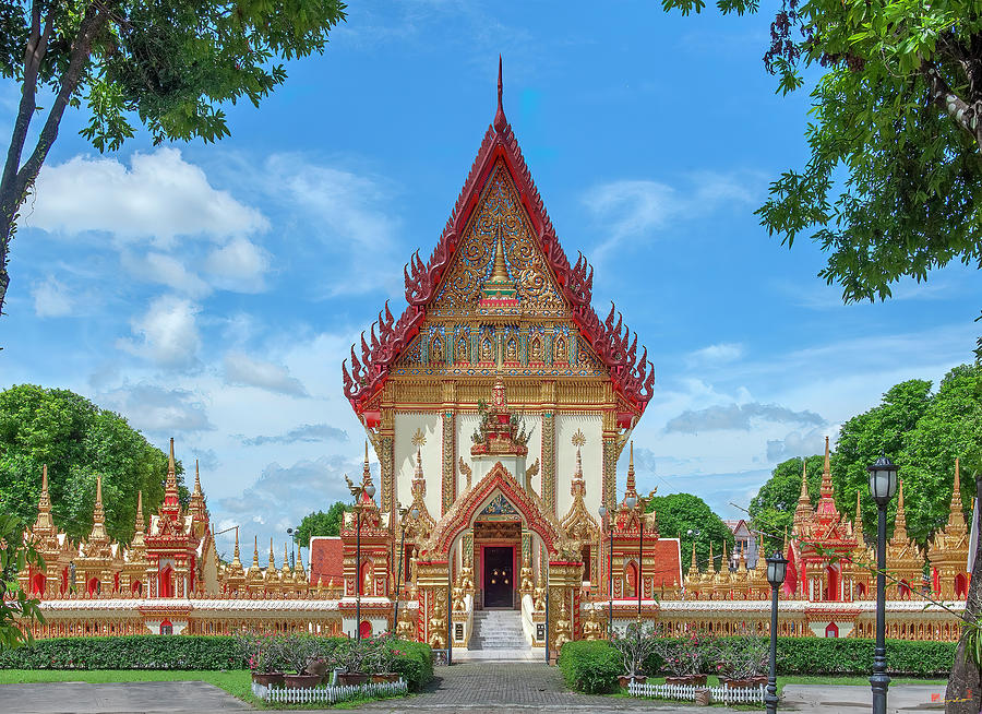 Wat Si Thep Pradittharam Phra Ubosot DTHNP0276 Photograph by Gerry Gantt