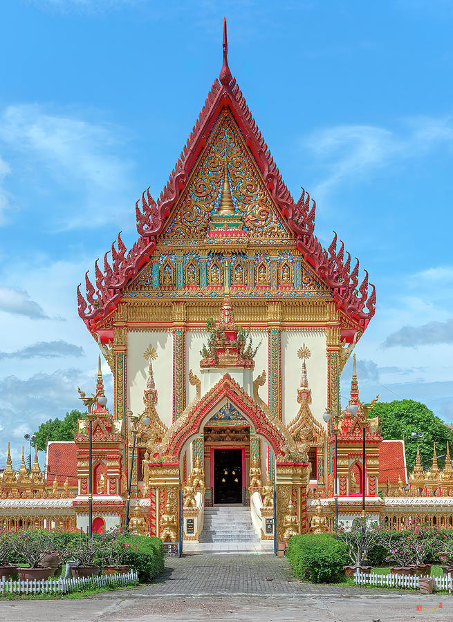 Wat Si Thep Pradittharam Phra Ubosot DTHNP0277 Photograph by Gerry Gantt
