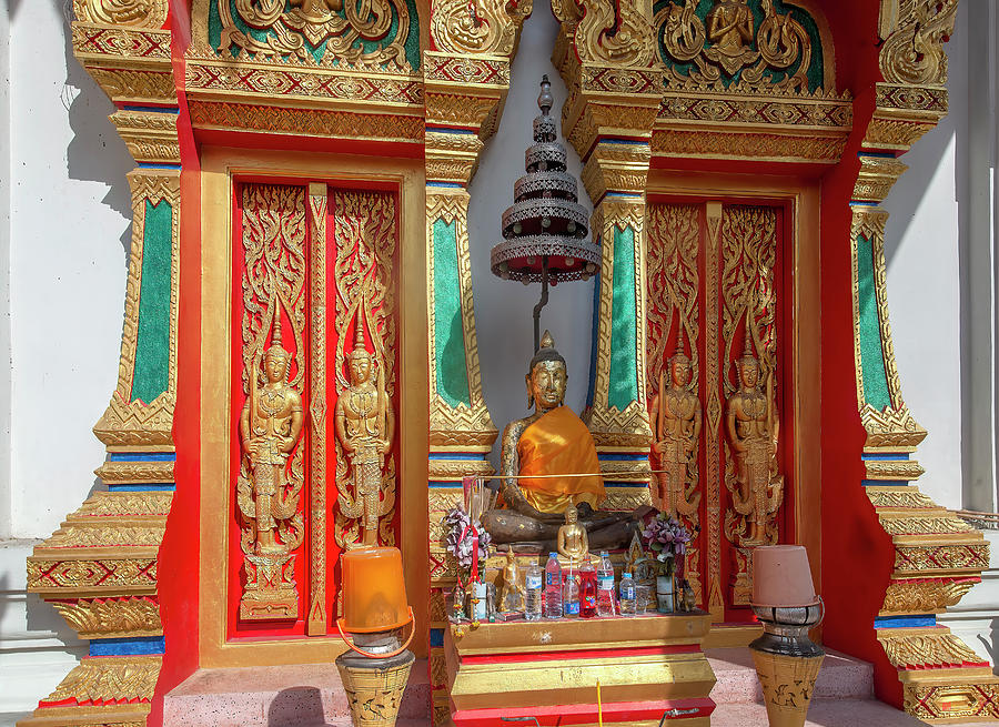 Wat Sing Thong Phra Wihan Entrance DTHNB0021 Photograph by Gerry Gantt
